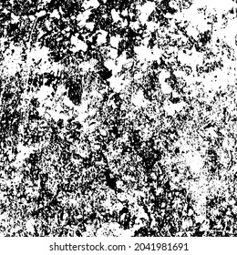 Black and white grunge background. Abstract texture vector