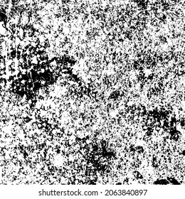 Black and white grunge background. Abstract texture vector