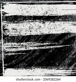 Black and white grunge background. Abstract texture