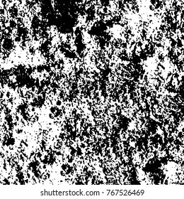 Black and white grunge background. Abstract vector texture of the ink spots. Vintage elements for printing on business cards, posters and design your own