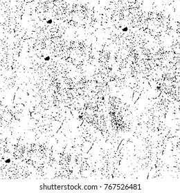 Black and white grunge background. Abstract vector texture of the ink spots. Vintage elements for printing on business cards, posters and design your own