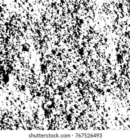 Black and white grunge background. Abstract vector texture of the ink spots. Vintage elements for printing on business cards, posters and design your own