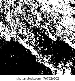 Black and white grunge background. Abstract vector texture of the ink spots. Vintage elements for printing on business cards, posters and design your own