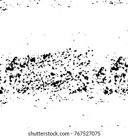 Black and white grunge background. Abstract vector texture of the ink spots. Vintage elements for printing on business cards, posters and design your own