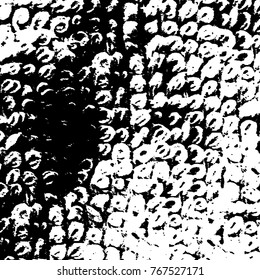 Black and white grunge background. Abstract vector texture of the ink spots. Vintage elements for printing on business cards, posters and design your own