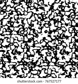 Black and white grunge background. Abstract vector texture of the ink spots. Vintage elements for printing on business cards, posters and design your own