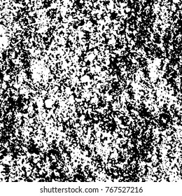 Black and white grunge background. Abstract vector texture of the ink spots. Vintage elements for printing on business cards, posters and design your own