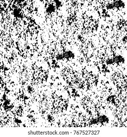 Black and white grunge background. Abstract vector texture of the ink spots. Vintage elements for printing on business cards, posters and design your own