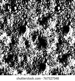 Black and white grunge background. Abstract vector texture of the ink spots. Vintage elements for printing on business cards, posters and design your own