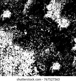 Black and white grunge background. Abstract vector texture of the ink spots. Vintage elements for printing on business cards, posters and design your own