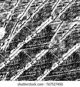 Black and white grunge background. Abstract vector texture of the ink spots. Vintage elements for printing on business cards, posters and design your own