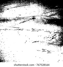 Black and white grunge background. Abstract vector texture of the ink spots. Vintage elements for printing on business cards, posters and design your own