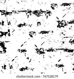 Black and white grunge background. Abstract vector texture of the ink spots. Vintage elements for printing on business cards, posters and design your own
