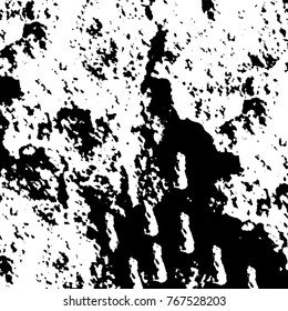Black and white grunge background. Abstract vector texture of the ink spots. Vintage elements for printing on business cards, posters and design your own