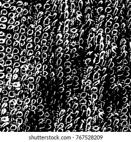 Black and white grunge background. Abstract vector texture of the ink spots. Vintage elements for printing on business cards, posters and design your own