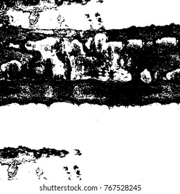 Black and white grunge background. Abstract vector texture of the ink spots. Vintage elements for printing on business cards, posters and design your own