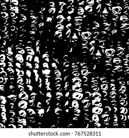 Black and white grunge background. Abstract vector texture of the ink spots. Vintage elements for printing on business cards, posters and design your own