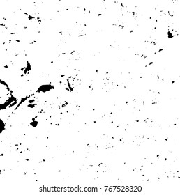 Black and white grunge background. Abstract vector texture of the ink spots. Vintage elements for printing on business cards, posters and design your own
