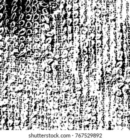 Black and white grunge background. Abstract vector texture of the ink spots. Vintage elements for printing on business cards, posters and design your own