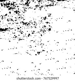 Black and white grunge background. Abstract vector texture of the ink spots. Vintage elements for printing on business cards, posters and design your own