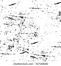 Black and white grunge background. Abstract vector texture of the ink spots. Vintage elements for printing on business cards, posters and design your own