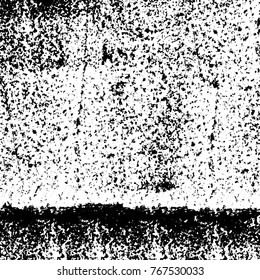 Black and white grunge background. Abstract vector texture of the ink spots. Vintage elements for printing on business cards, posters and design your own