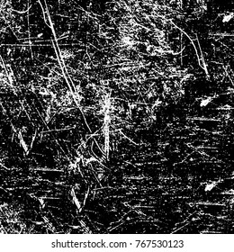 Black and white grunge background. Abstract vector texture of the ink spots. Vintage elements for printing on business cards, posters and design your own