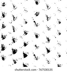Black and white grunge background. Abstract vector texture of the ink spots. Vintage elements for printing on business cards, posters and design your own