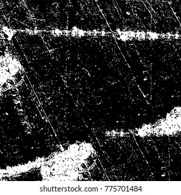 Black and white grunge background. Abstract vector texture of the ink spots. Vintage elements for printing on business cards, posters and design your own