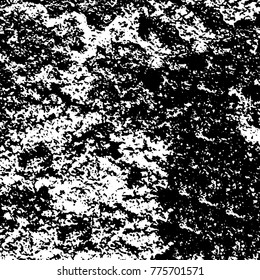 Black and white grunge background. Abstract vector texture of the ink spots. Vintage elements for printing on business cards, posters and design your own