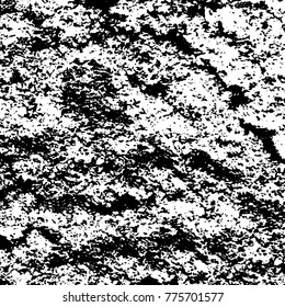 Black and white grunge background. Abstract vector texture of the ink spots. Vintage elements for printing on business cards, posters and design your own