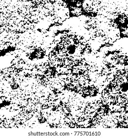 Black and white grunge background. Abstract vector texture of the ink spots. Vintage elements for printing on business cards, posters and design your own