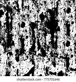 Black and white grunge background. Abstract vector texture of the ink spots. Vintage elements for printing on business cards, posters and design your own