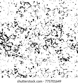 Black and white grunge background. Abstract vector texture of the ink spots. Vintage elements for printing on business cards, posters and design your own