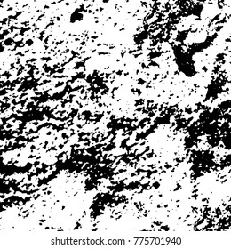 Black and white grunge background. Abstract vector texture of the ink spots. Vintage elements for printing on business cards, posters and design your own