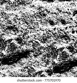 Black and white grunge background. Abstract vector texture of the ink spots. Vintage elements for printing on business cards, posters and design your own