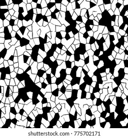 Black and white grunge background. Abstract vector texture of the ink spots. Vintage elements for printing on business cards, posters and design your own
