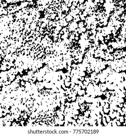 Black and white grunge background. Abstract vector texture of the ink spots. Vintage elements for printing on business cards, posters and design your own