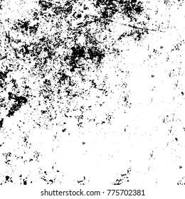 Black and white grunge background. Abstract vector texture of the ink spots. Vintage elements for printing on business cards, posters and design your own
