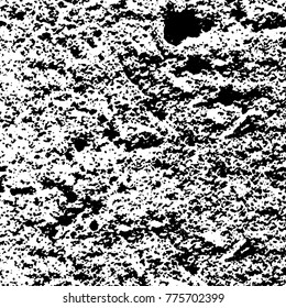 Black and white grunge background. Abstract vector texture of the ink spots. Vintage elements for printing on business cards, posters and design your own