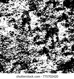 Black and white grunge background. Abstract vector texture of the ink spots. Vintage elements for printing on business cards, posters and design your own
