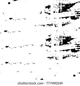 Black and white grunge background. Abstract vector texture of the ink spots. Vintage elements for printing on business cards, posters and design your own