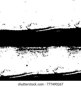 Black and white grunge background. Abstract vector texture of the ink spots. Vintage elements for printing on business cards, posters and design your own
