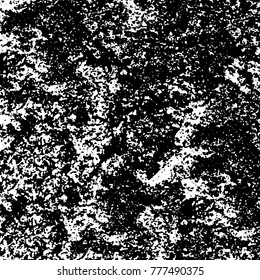 Black and white grunge background. Abstract vector texture of the ink spots. Vintage elements for printing on business cards, posters and design your own