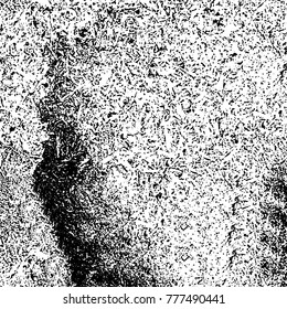 Black and white grunge background. Abstract vector texture of the ink spots. Vintage elements for printing on business cards, posters and design your own