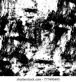 Black and white grunge background. Abstract vector texture of the ink spots. Vintage elements for printing on business cards, posters and design your own