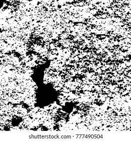 Black and white grunge background. Abstract vector texture of the ink spots. Vintage elements for printing on business cards, posters and design your own