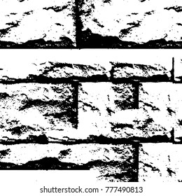 Black and white grunge background. Abstract vector texture of the ink spots. Vintage elements for printing on business cards, posters and design your own