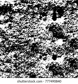 Black and white grunge background. Abstract vector texture of the ink spots. Vintage elements for printing on business cards, posters and design your own