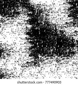 Black and white grunge background. Abstract vector texture of the ink spots. Vintage elements for printing on business cards, posters and design your own